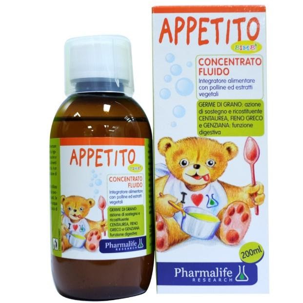 Fitobimbi Appetito - Thảo dược châu âu giúp bé ăn ngon, hấp thu tốt (Chai 200ml)