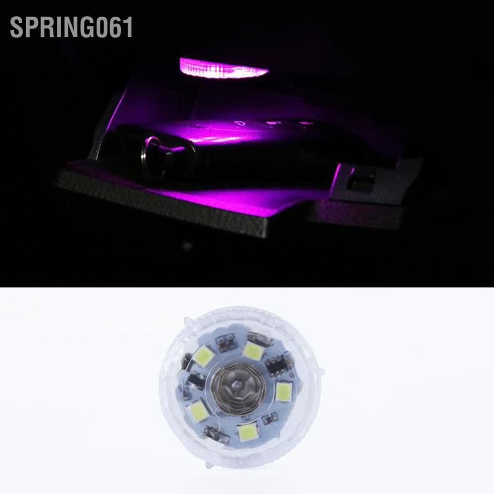 Spring061 1 Pair Car Interior Atmosphere Lights LED Touch Decorative Lamp for Automobile