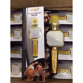 Mic Karaoke SD10 Kết Nối Bluetooth