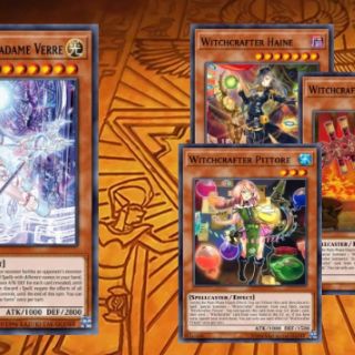 [ẢNH THẬT] WITCHCRAFTER META DECK 2020 55 LÁ [BÀI IN YUGIOH]