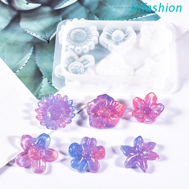 Khuôn Làm Trang Sức Hình Vương Miện Ba Chiều Bằng Epoxy Pha Lê Diy