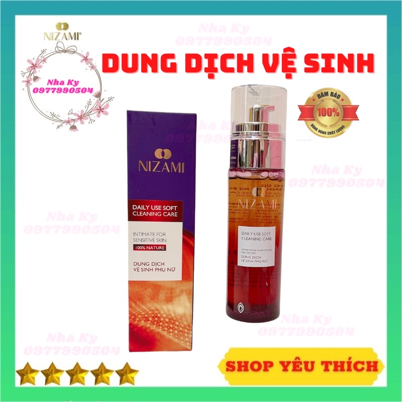 Dung dịch vệ sinh phụ nữ Nizami an toàn cho bà bầu