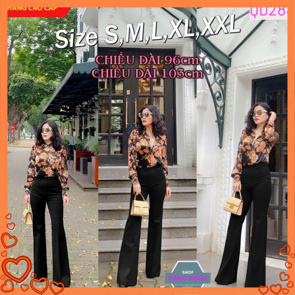 Quần Tây Nữ Ống Suông {FREESHIP} Quần Tây Nữ 2 túi dây kéo sau lưng, ống đứng QD284