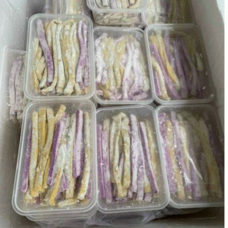 Sợi bánh canh khoai mỡ mix bí đỏ