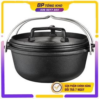 Nồi gang Dutch Oven 3 món Campingmoon D0-28