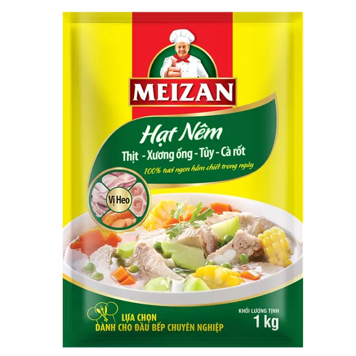 Hạt Nêm Meizan Vị Heo Gói 1Kg  taphoatoanngocc