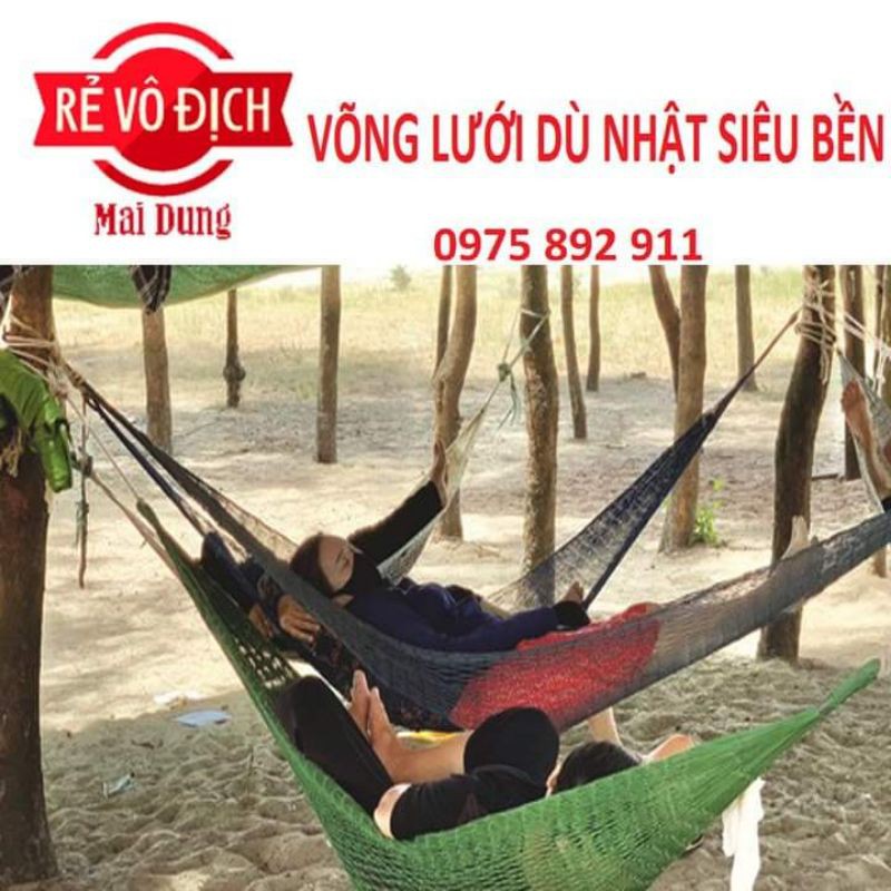 VÕNG NẰM - VÕNG CAFE - LƯỚI DÙ NHẬT BẢN