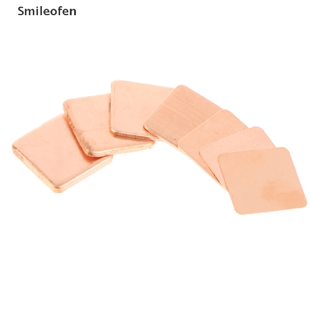 Bộ 10 Miếng Đệm Đồng 15x15mm Tản Nhiệt Chuyên Dụng