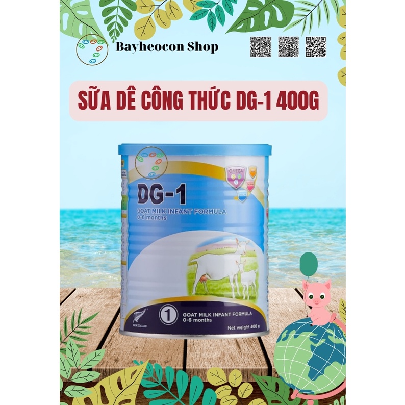 Sữa Dê Công Thức DG1 400gr