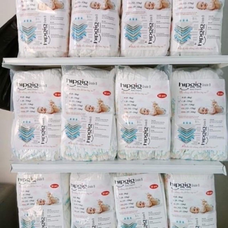 50c tã quần HIPGIG A S50 / M50 / L50 / Xl50 / XXL50 / XXXL50