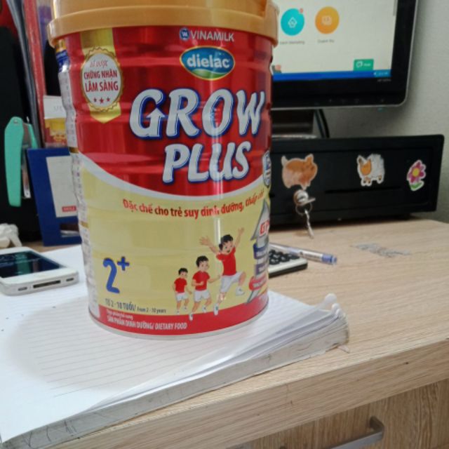 Sữa Grow Plus 2+ dnhf cho trẻ 2-10 tuổi (900g)