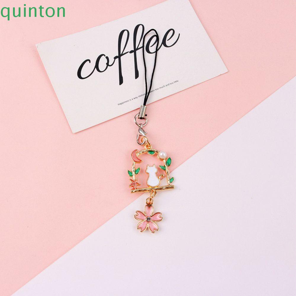 Dây đeo cổ họa tiết dễ thương để gắn điện thoại di động tiện lợi