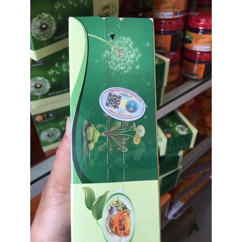 Trà Bồ Công Anh-Nhàu-Mè(TARAXA TEA) 50 túi lọc-Giải độc, Ngừa viêm khớp, đau nhứt, hạ cholesterol -[HÀNG CHÍNH HÃNG]