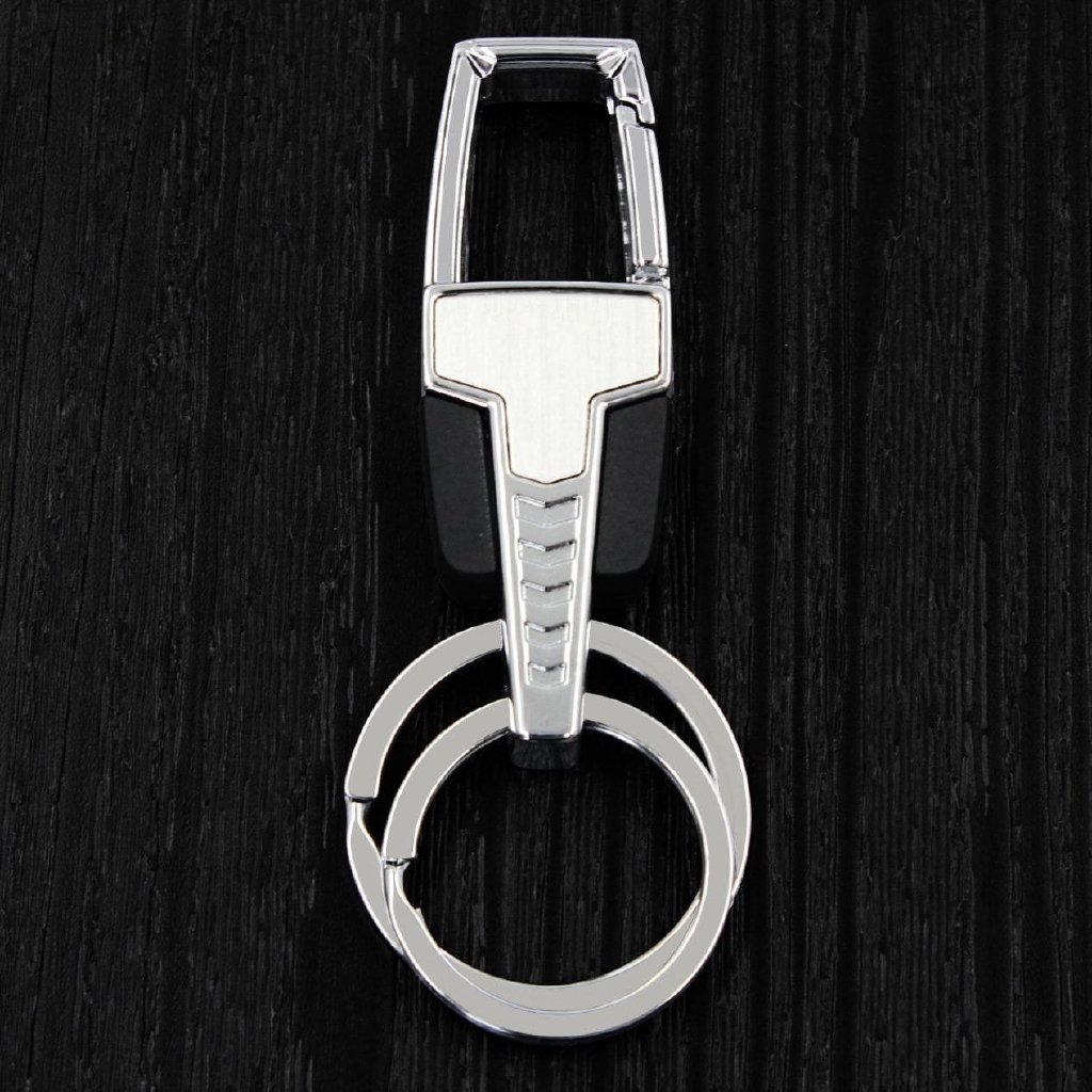 Móc khóa thep Thái Lán nam bằng thép gắn chìa khóa ô tô xe máy phong cách mẫu CM21 Phặn Phặn