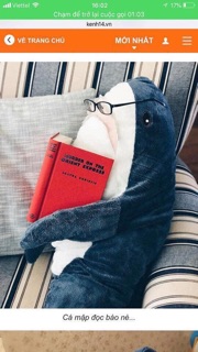 ‼️sẵn❌Cá mập IKEA 1 MÉT - NEW