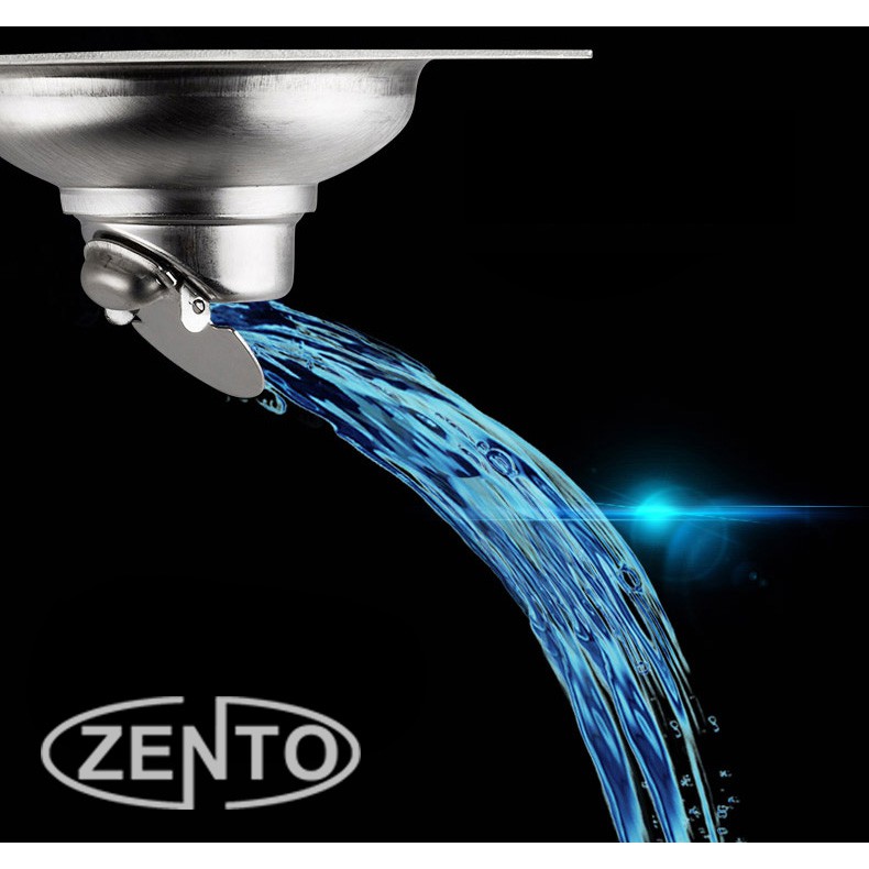 Phễu thoát sàn chống mùi hôi inox Zento TS122-L