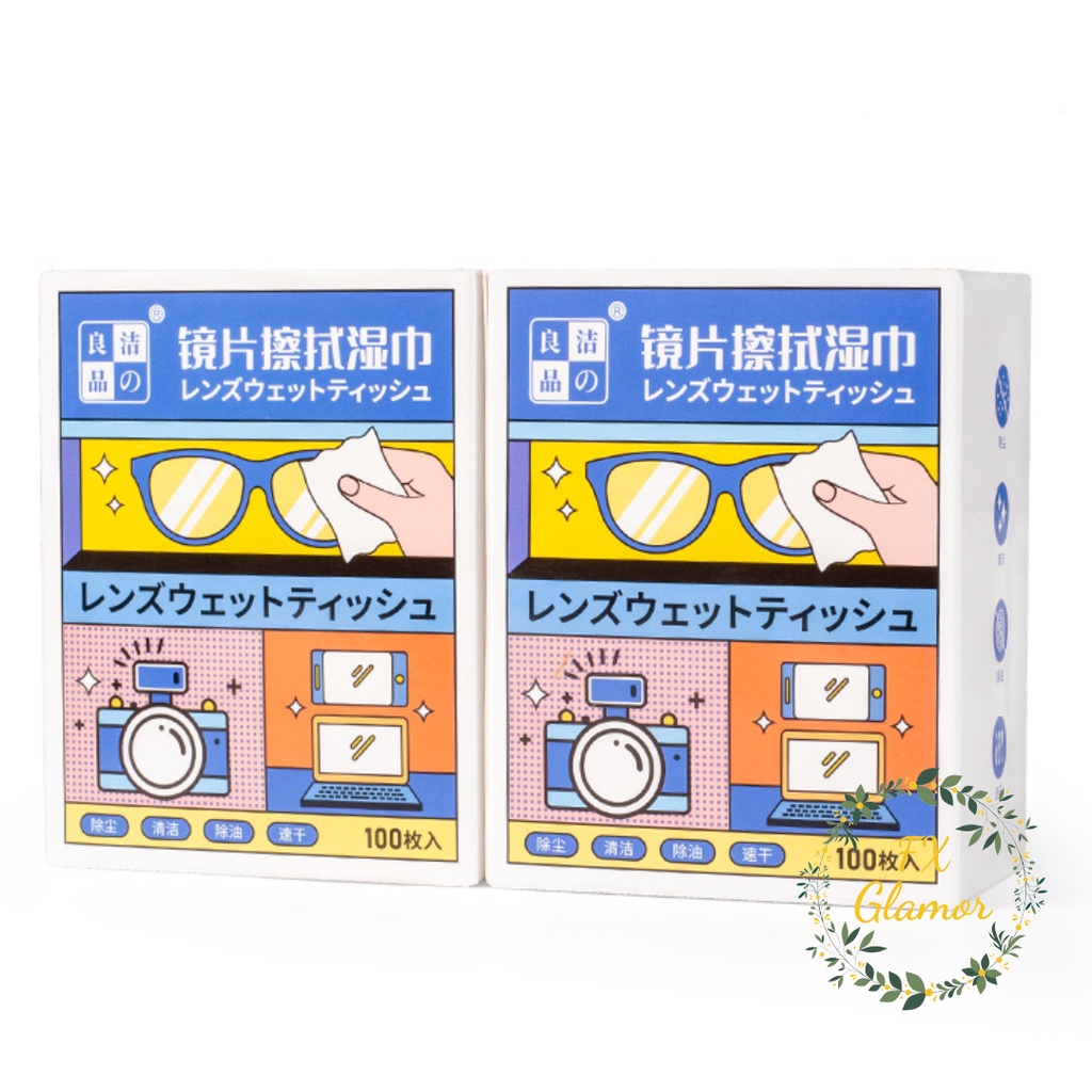 Khăn lau kính Nano chống bám bụi mắt kính, điện thoại, lens máy ánh, màn hình LCD chuyên dụng