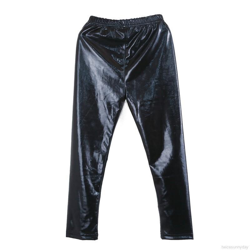 Quần skinny da lưng cao cho bé