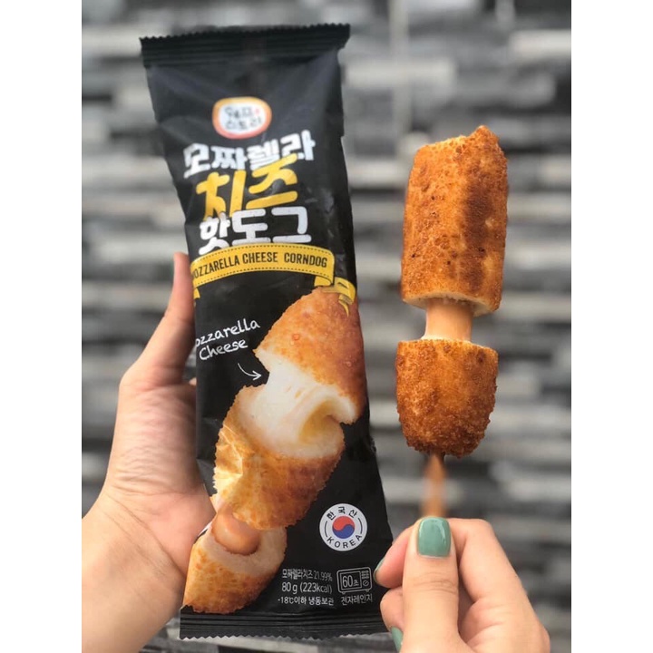 Hotdog Xúc Xích Phô Mai Que Hàn Quốc 80gr | BigBuy360 - bigbuy360.vn