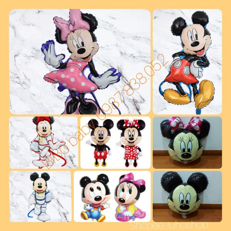 Bóng hình chuột mickey trang trí sinh nhật - BiBo baby