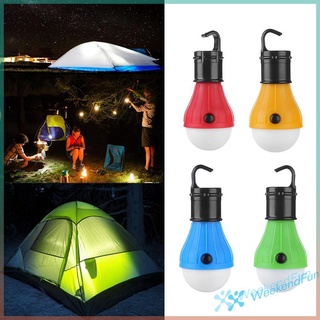 Bóng đèn treo lều cắm trại 3 LED có 3 chế độ điều chỉnh chống thấm nước tiện lợi