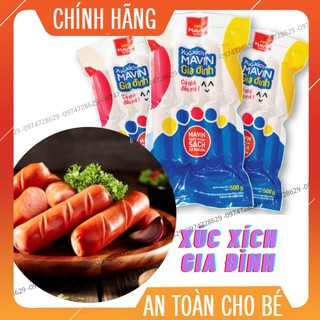 [Cầu Giấy] Xúc xích Mavin gia đình - túi 500gr Ship hỏa tốc