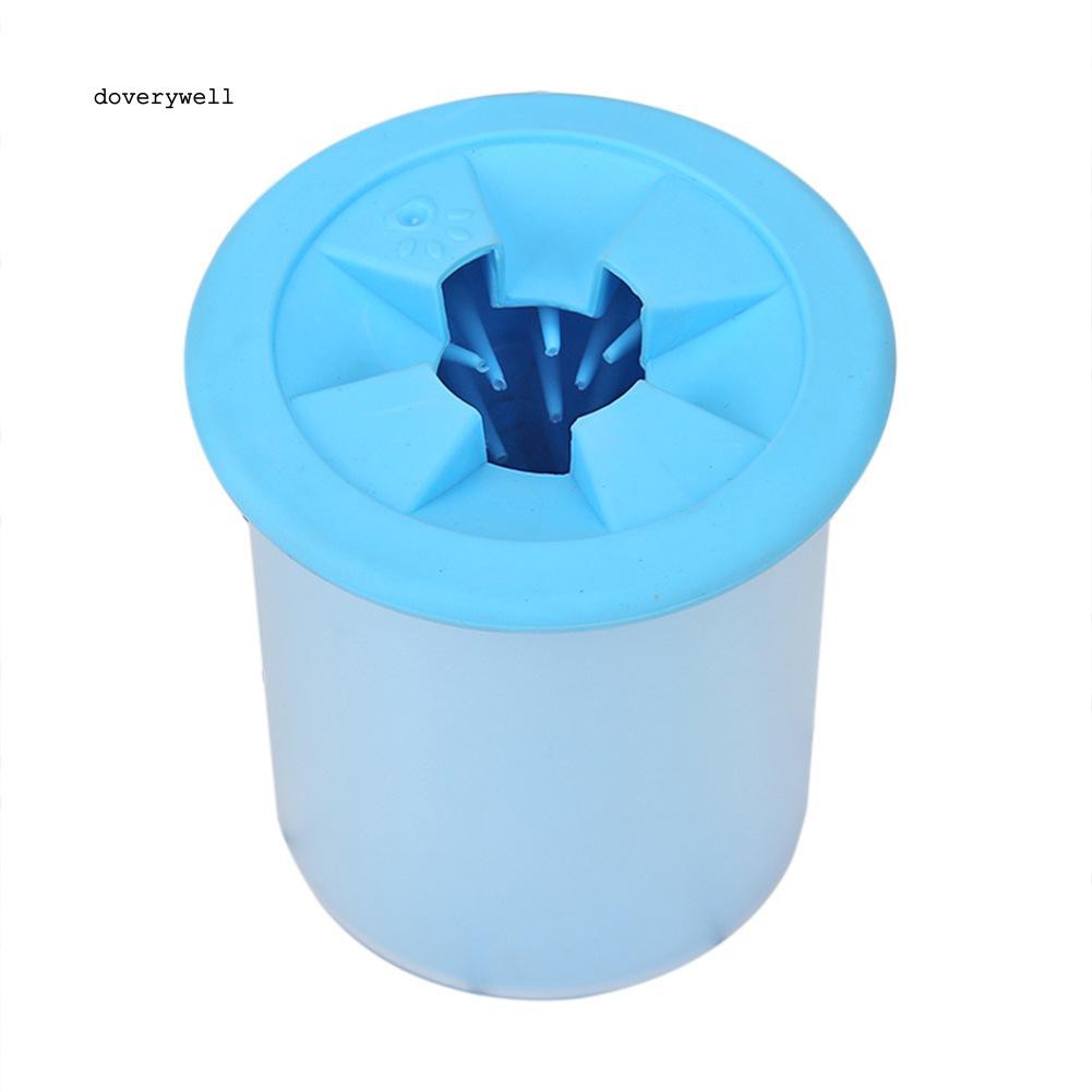 Cốc silicon rửa chân tiện lợi cho thú cưng