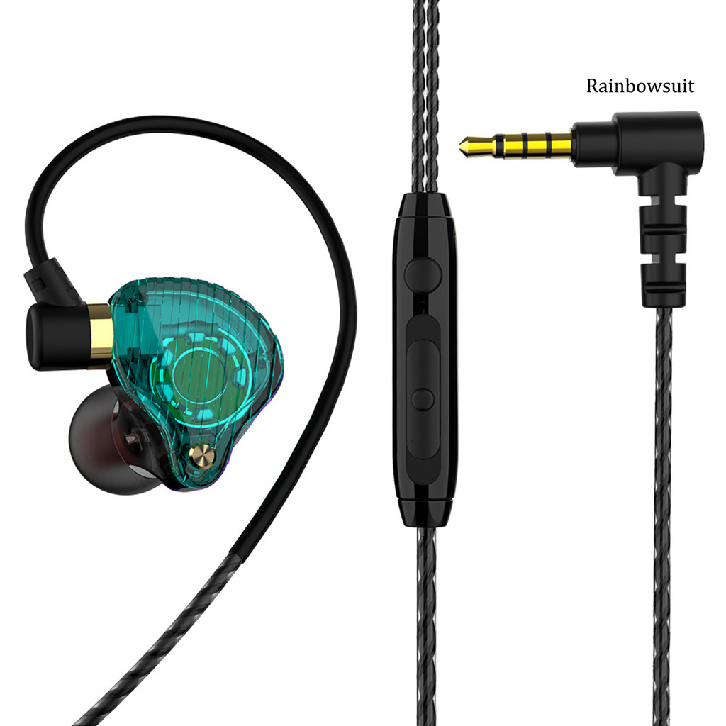 Tai Nghe Nhét Tai Rb- Qkz Sk3 4 Lõi 3.5mm Âm Thanh Hifi 9d