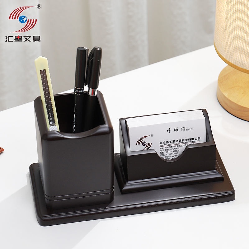 Ống Đựng Bút Bằng Gỗ Sáng Tạo Phong Cách Doanh Nhân Hiện Đại
