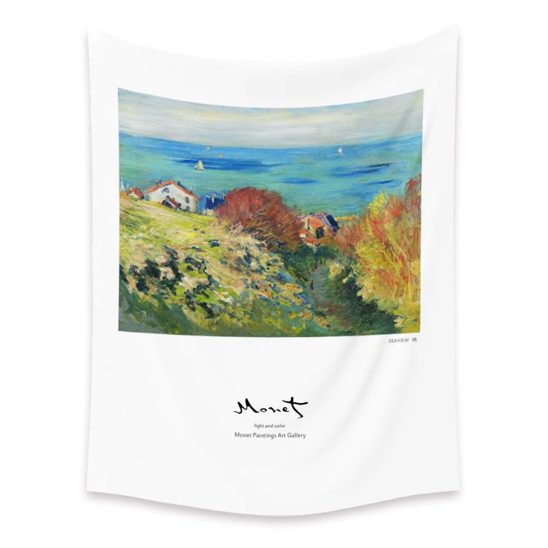 Tranh Vải Nghệ Thuật Các Bức Họa Monet  Trang Trí Phòng Khách Scandinavia