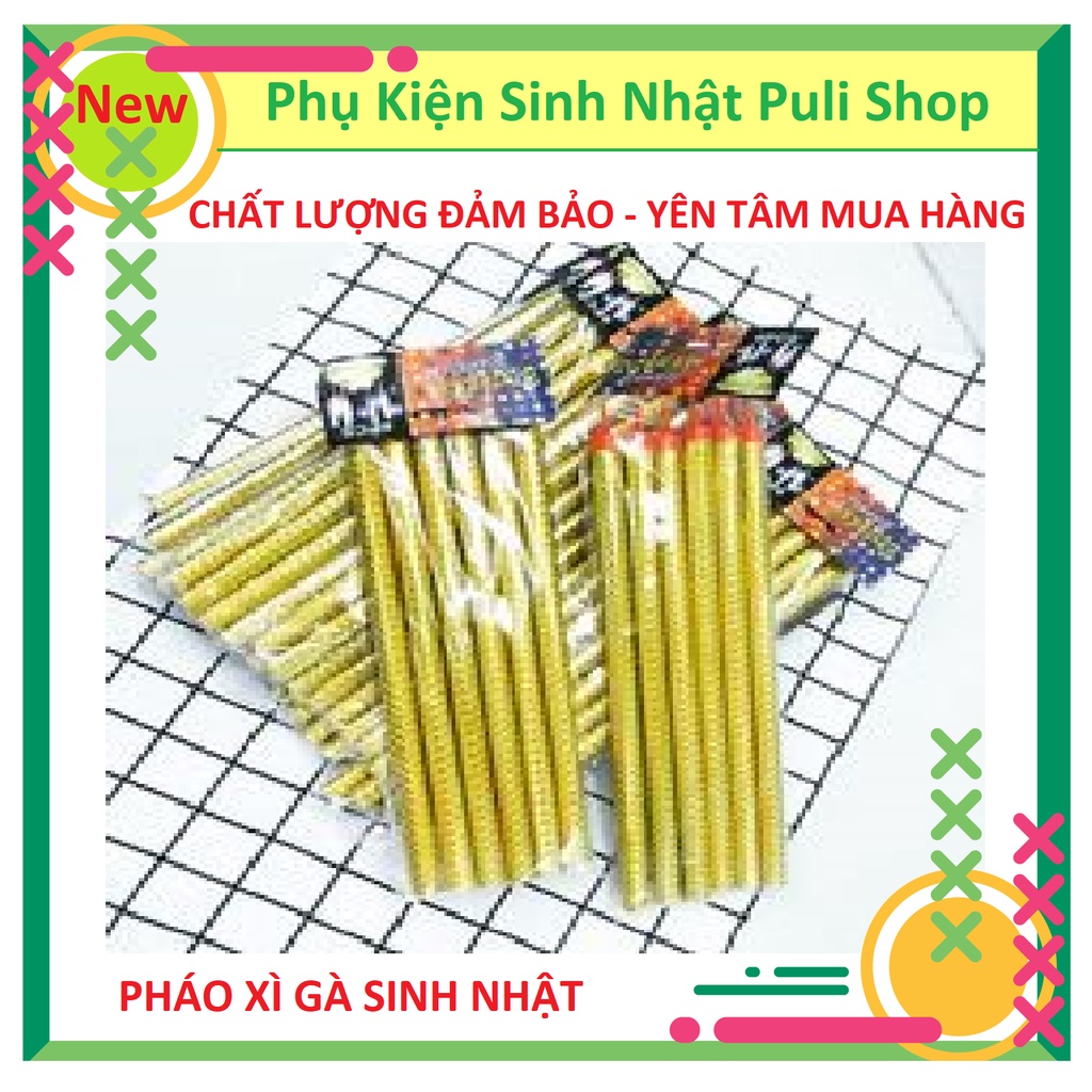 Pháo Phụt Sinh Nhật Cắm Bánh Kem Rất Đẹp