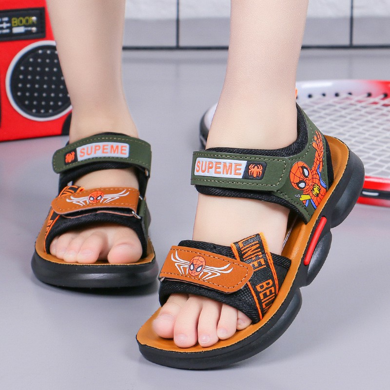 [FREE SHIP] Sandal/Dép Quai hậu bé trai size 26-33 hỗ trợ đổi size