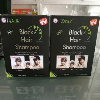 Dầu gội đen tóc Dexe black Hair