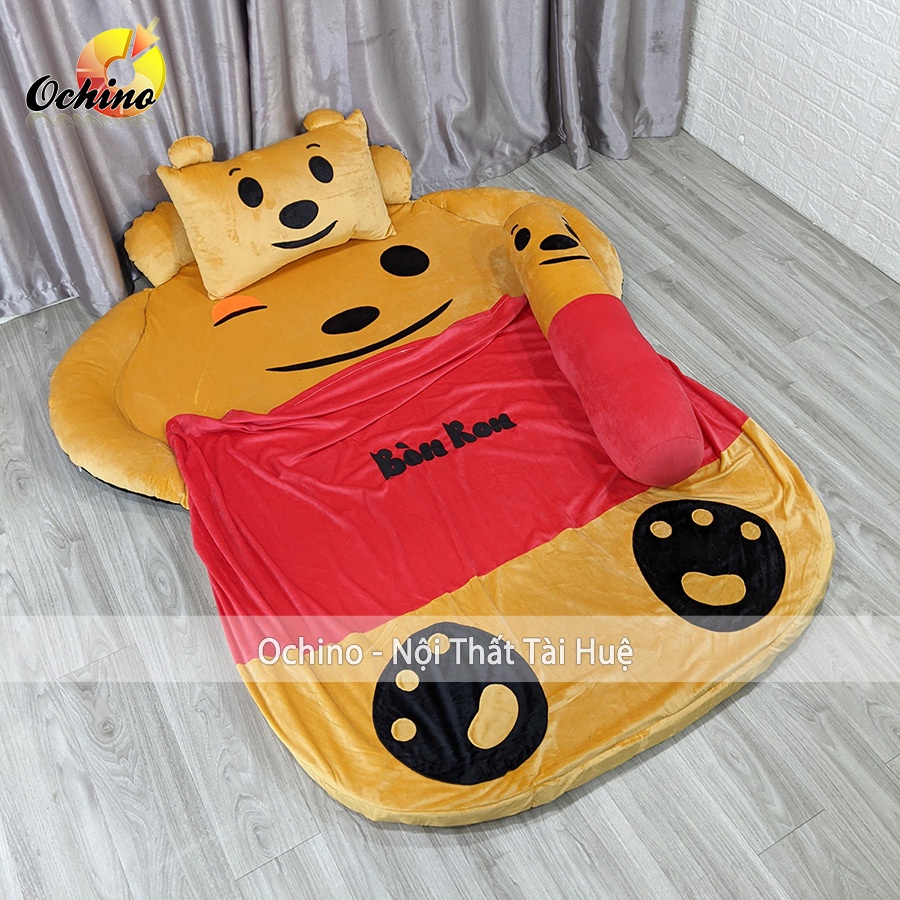 Nệm Hình Con Thú, Nệm Thú Handmade Cao Cấp Size 1M8-2M( Đặt Theo Yêu Cầu)