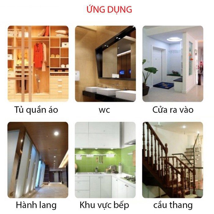 Đèn LED âm trần cảm biến 7W Rạng Đông, khoét lỗ 90mm, vỏ nhôm đúc