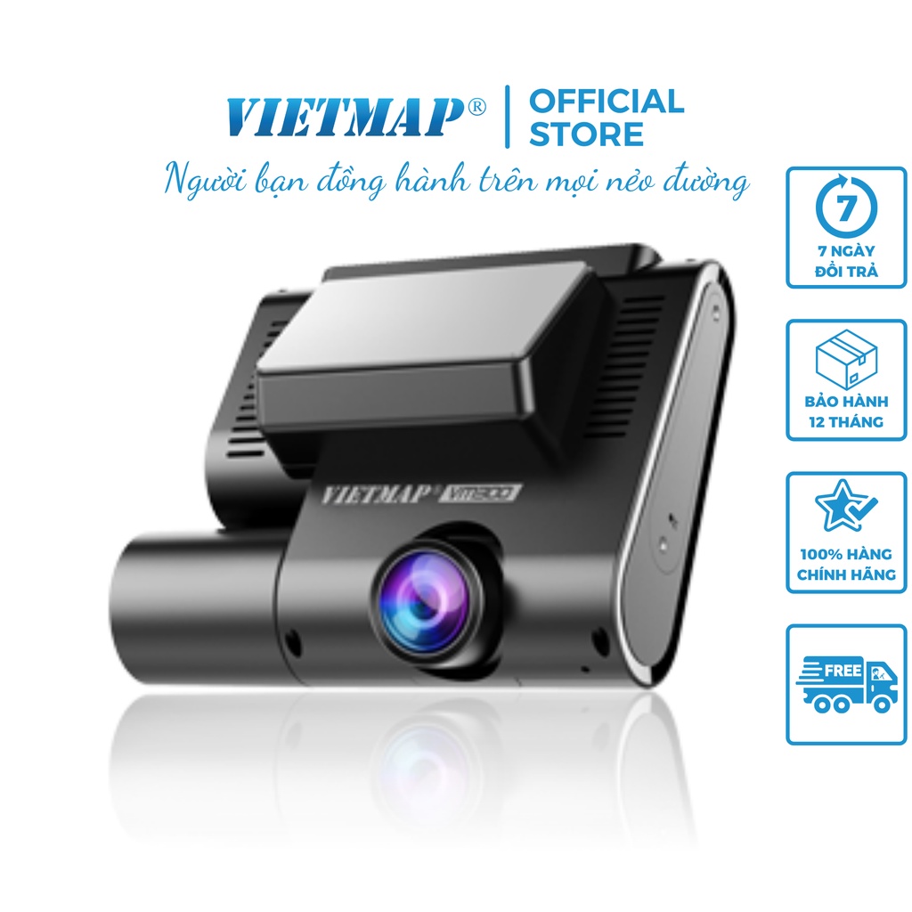 Vietmap VM300 - Camera Giám Sát Hành Trình Trực Tuyến chuẩn NĐ10/2020- HÀNG CHÍNH HÃNG