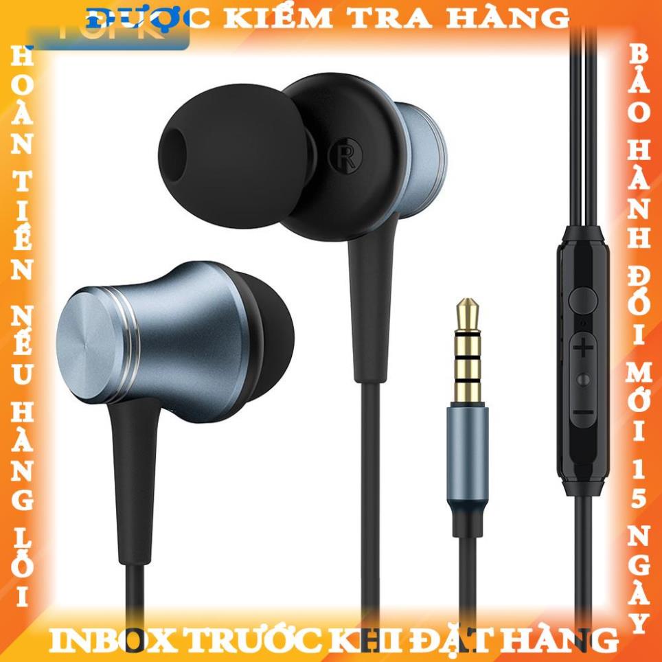 Tai Nghe Nhét Trong TOPK F38 Âm Thanh Nổi Hai Bên Vỏ Kim Loại tanhoang