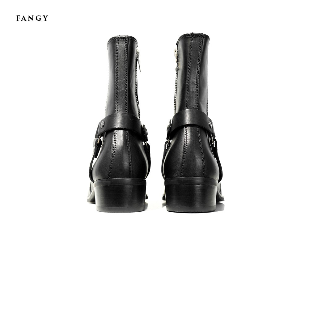 Giày boot FANGY Harness Boots - Black