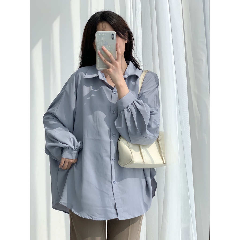 Áo sơ mi tay bồng đuôi tôm A2201 SUSTORE