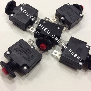 [VM] -  5 công tắc nhấn nhả bảo vệ quá tải 10A-250V
