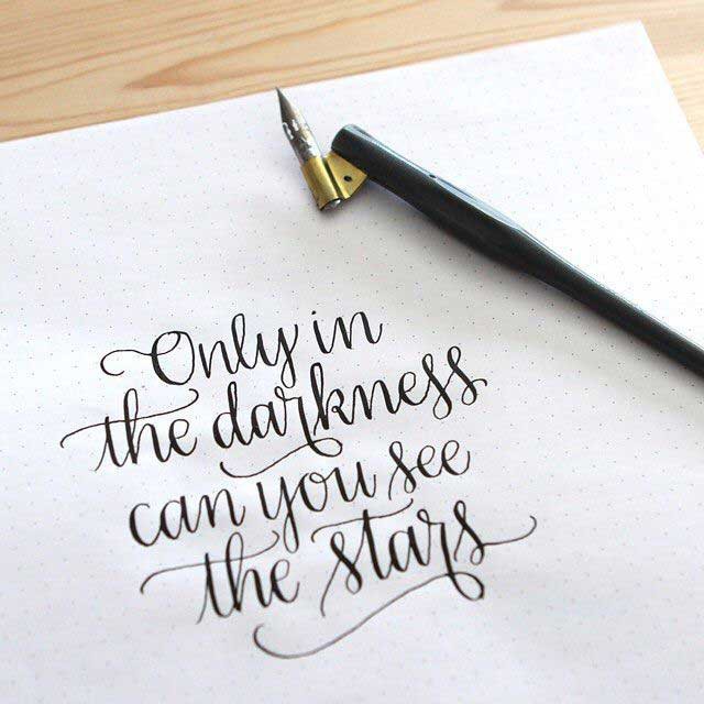 Ngòi bút Calligraphy Brause Rose