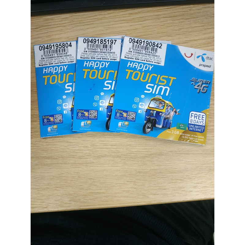 Sim Thái Lan - Sim Du Lịch Và Công Tác Thái Lan