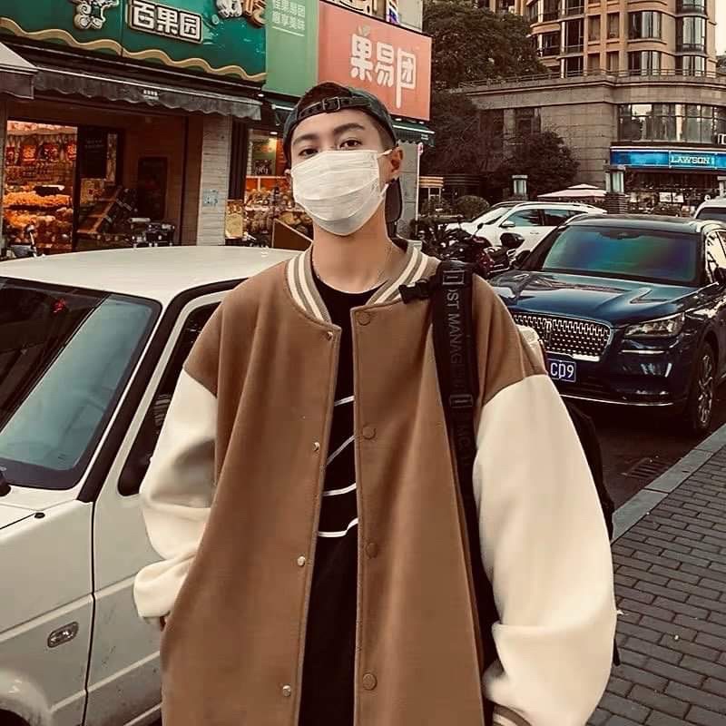 Áo bomber nỉ cotton trơn H2A857