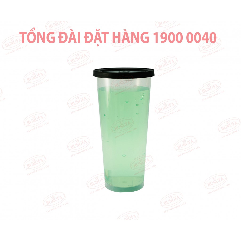 10 LY NHỰA PP CỨNG 360ML - HP360 90MM gồm nắp