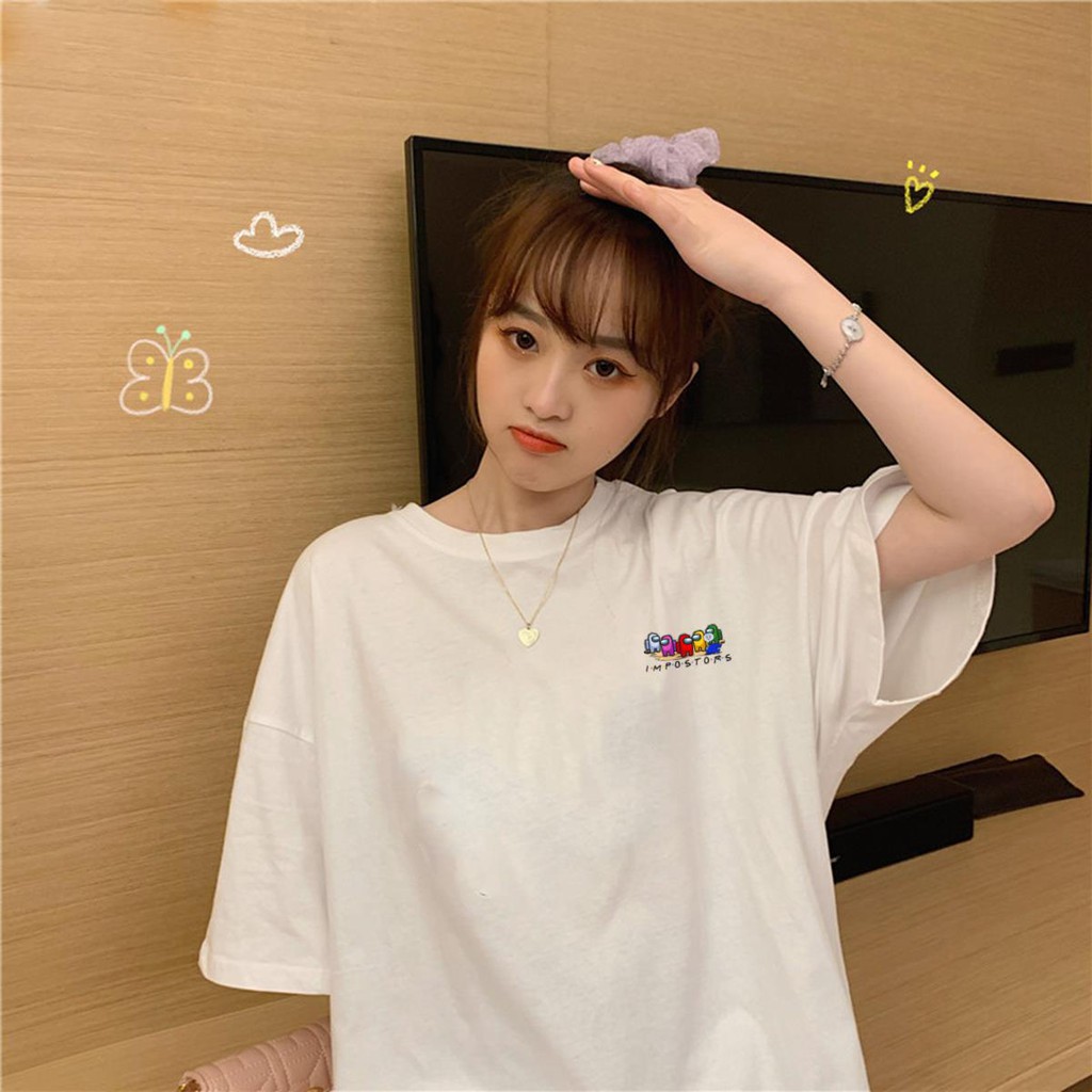 ÁO THUN UNISEX HOT GAME AMONG US TEAM ALL LEFT NHIỀU MẪU IN 2 MẶT AOMIVN SIÊU HOT