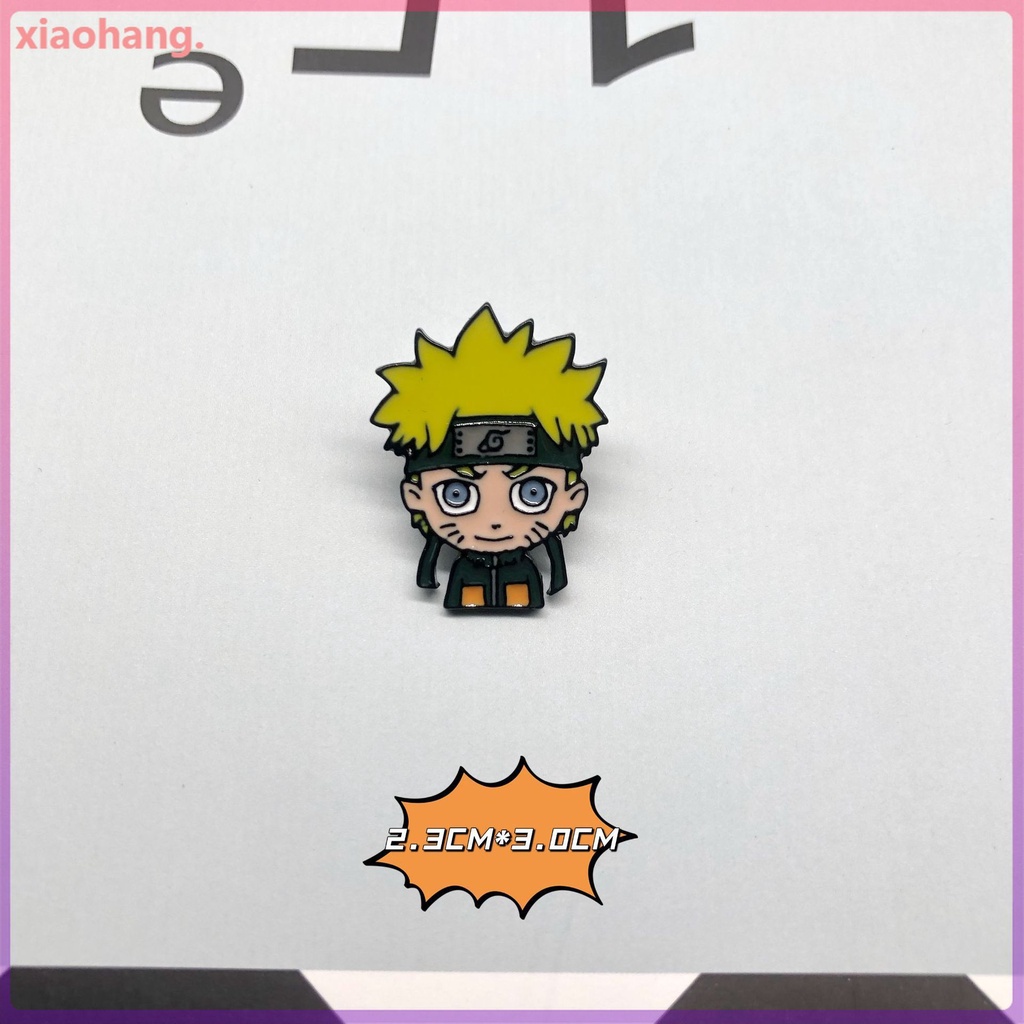 Huy Hiệu Cài Áo Hình Nhân Vật Anime NARUTO