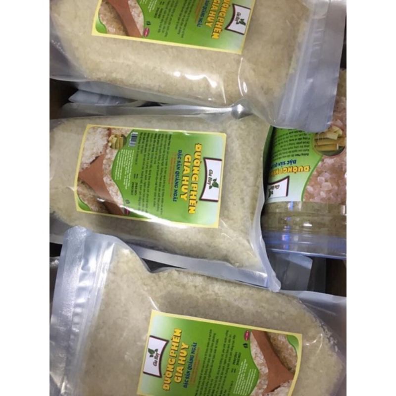 500g Đường phèn vàng hạt Nhỏ nguyên chất không tẩy trắng Quảng Ngãi