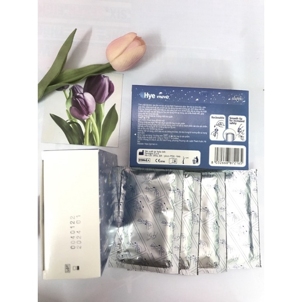 Nước mắt nhân tạo Nhập Khẩu HYE MONO tép - Natri Hyaluronate 0.4% hết khô mắt, ngứa cộm