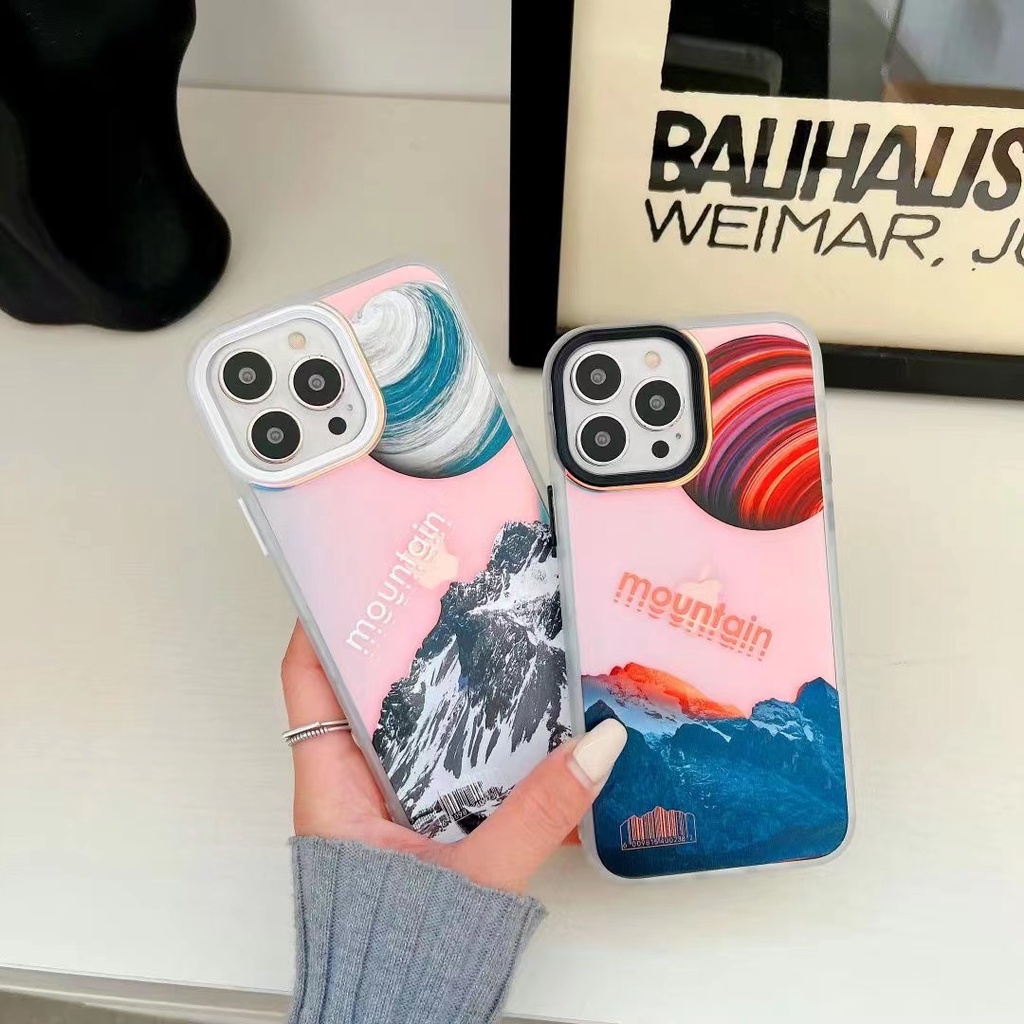 Ốp Điện Thoại In Hình Ngọn Núi Cho iphone 13 Pro Max i13 13pro 11ProMax i11 iX Xs XR Xs Max 7plus 8plus 12Pro 12 Pro Max