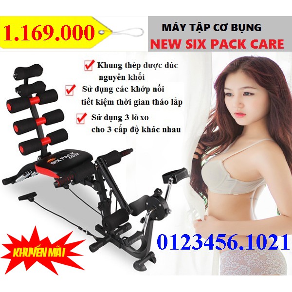 Máy tập Six Pack Care đạp chân